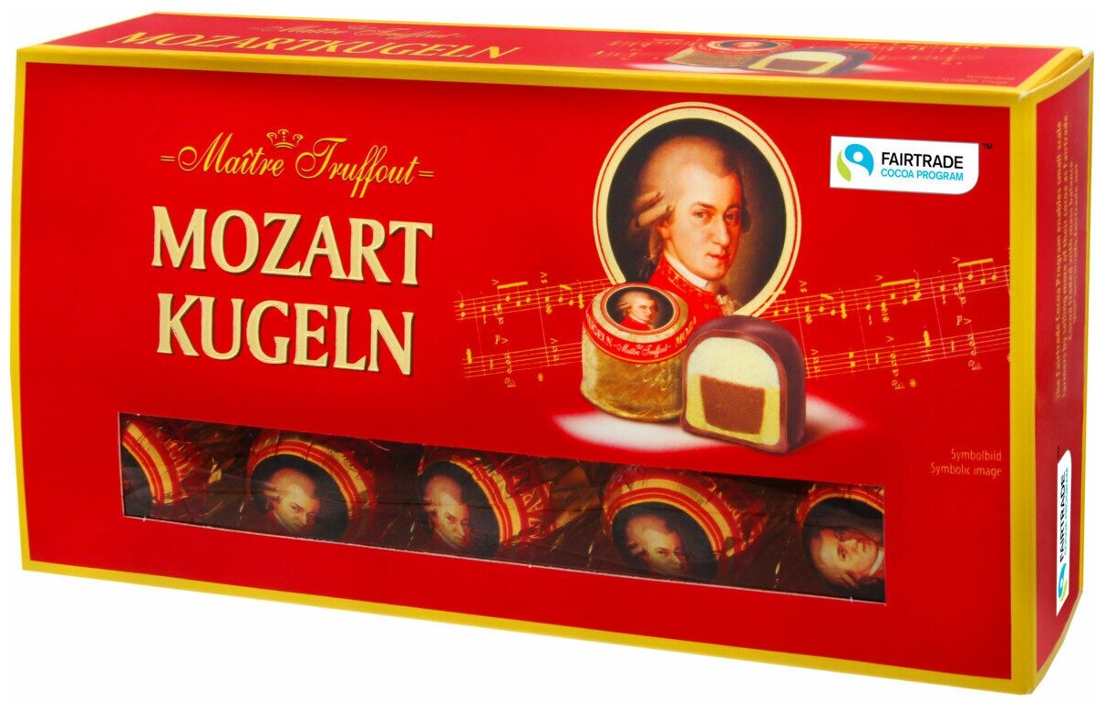 Шоколадные конфеты “Mozartkugeln”, 200 г - фотография № 1