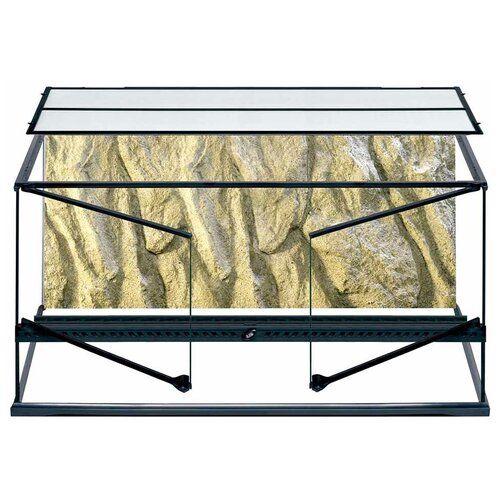 Террарриум Exo Terra Exo-Terra Natural Terrarium 90х45х45см прозрачный/черный 45 см 45 см 45 см