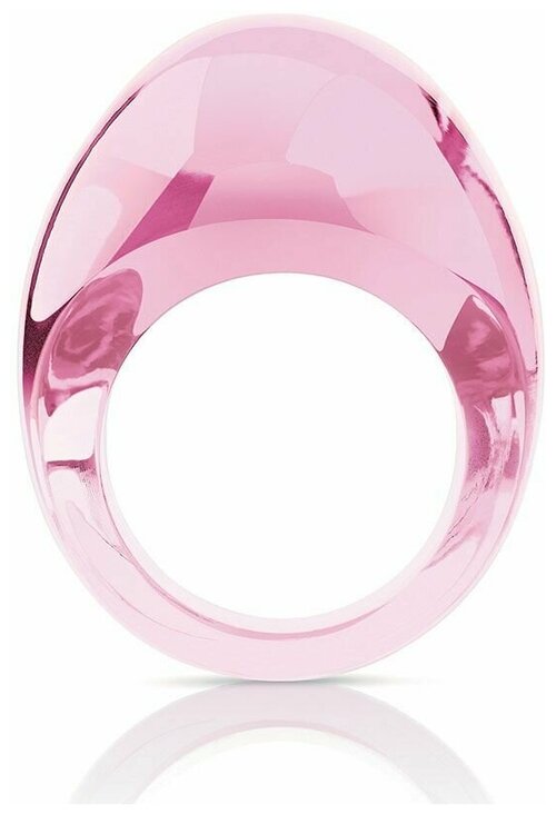 Кольцо Lalique, размер 18.5, розовый