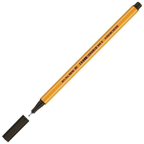 Купить STABILO Ручка капиллярная Stabilo Point 88, 0.4 мм, черный 46 цвет чернил, Ручки