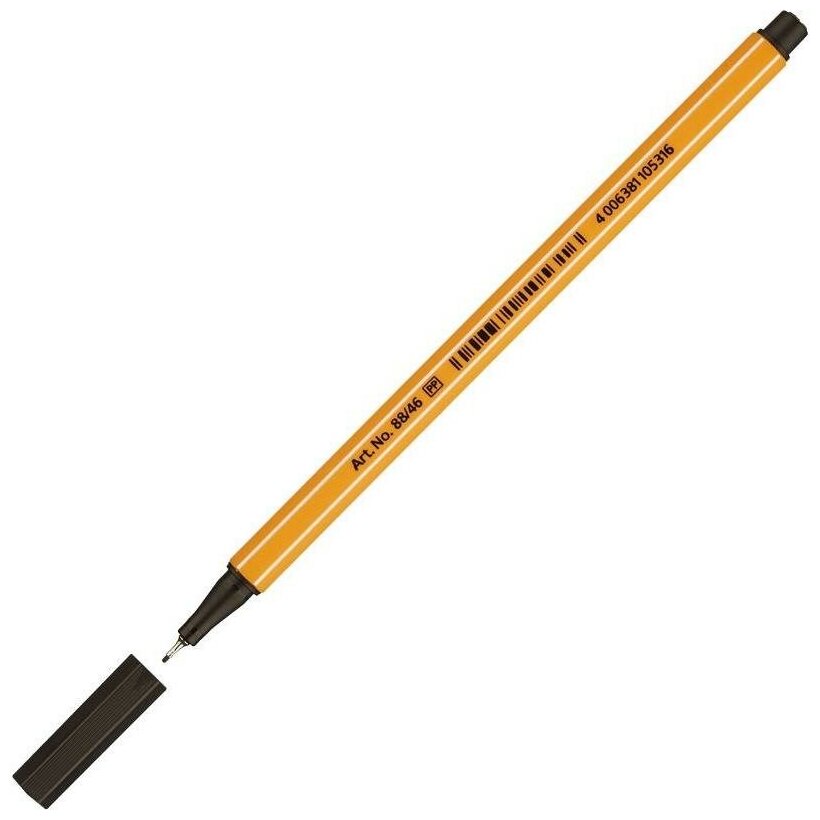 Ручка капиллярная STABILO Point , 0.4мм, зеленый - фото №1