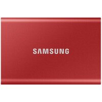 SSD Samsung T7 SSD, 500 Гб, красный