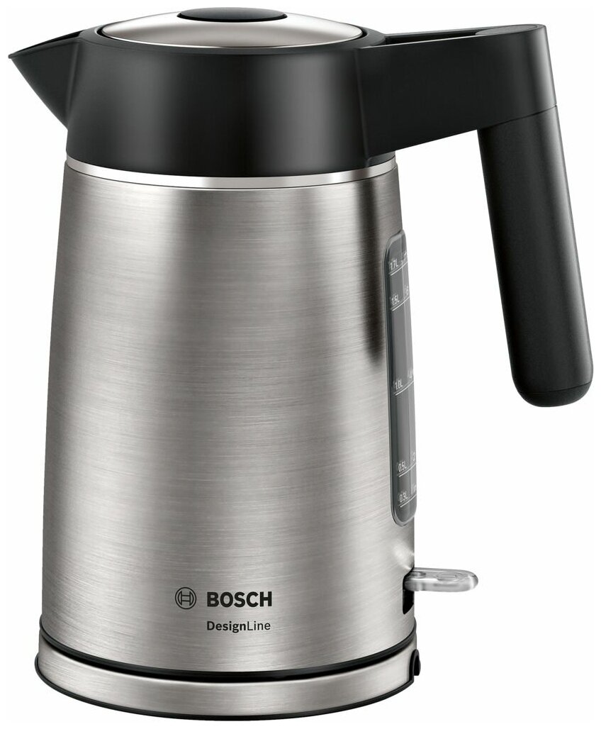 Bosch TWK 5P480 Чайник DesignLine нерж.сталь - фотография № 1