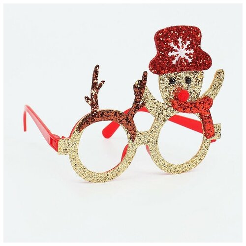фото Карнавальные очки «снеговик» recom