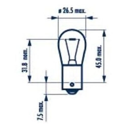 фото Лампа накаливания narva 17643