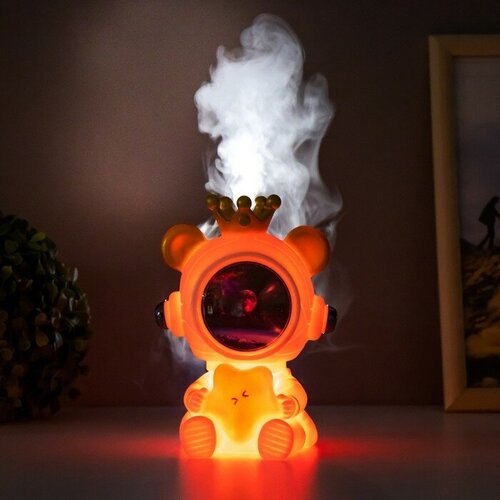 Ночник-увлажнитель Мишка со звездой LED USB белый 12х12х165 см 1232₽