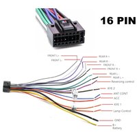 Кабель - Разъем для подключения магнитолы 16 PIN