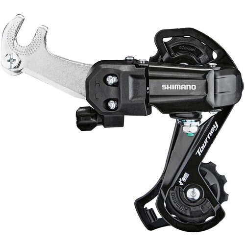 фото Переключатель задний shimano tourney, ty200, 6/7 скоростей, крепление на ось (под гайку), oem, ardty200gslb