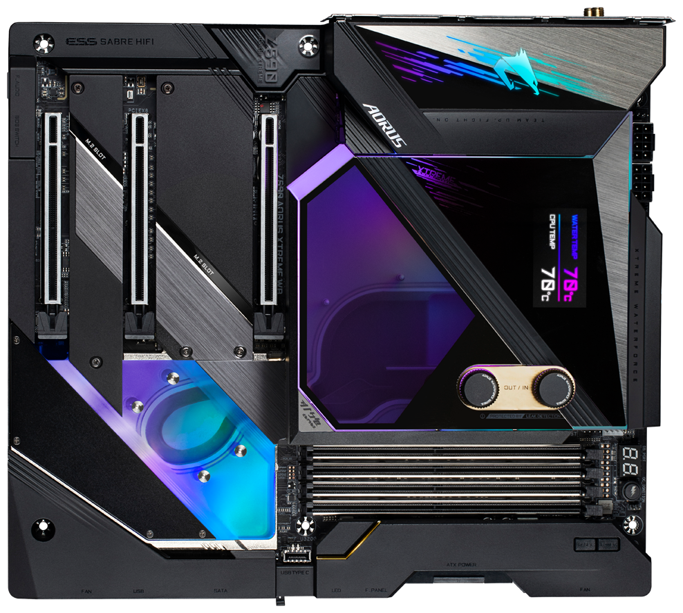 Материнская плата GIGABYTE Z590 AORUS XTREME WATERFORCE (rev. 1.0) Retail