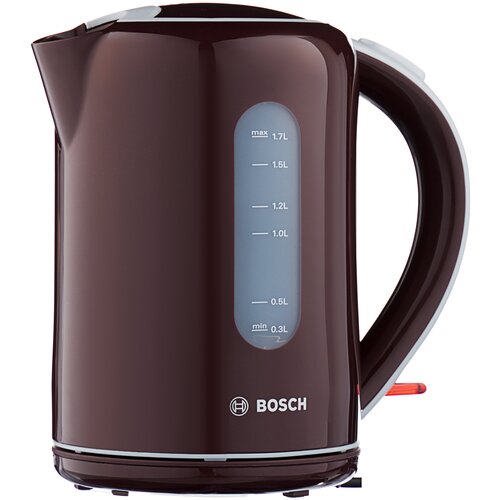 Чайник BOSCH TWK7604, бордовый bosch электрочайник bosch twk7604