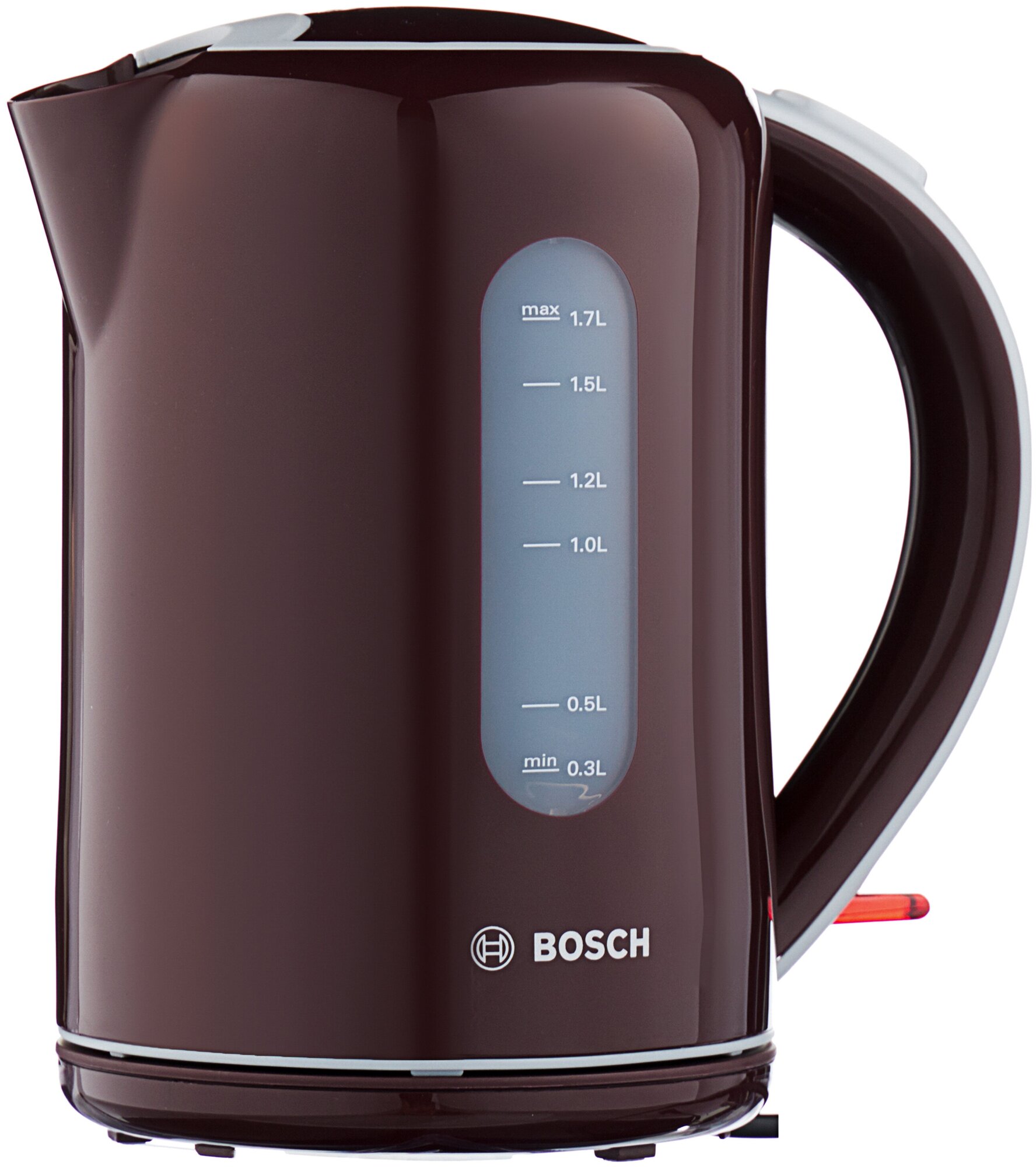 Чайник BOSCH TWK7604, бордовый