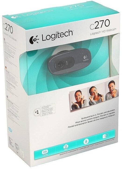 Веб-камера Logitech HD Webcam C270