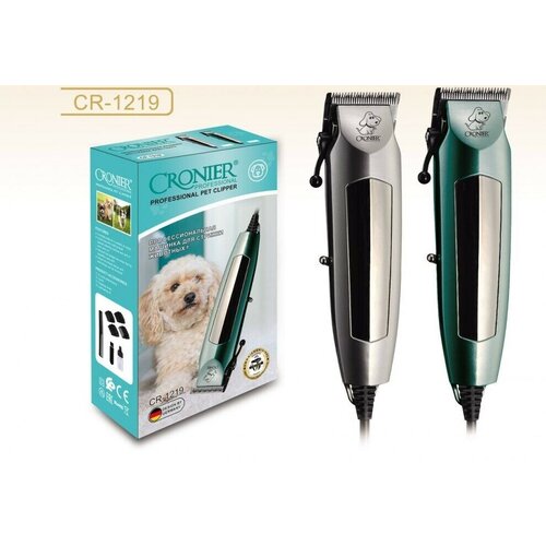 Машинка для стрижки животных собак кошек аккумуляторная 4 насадки триммер 849₽