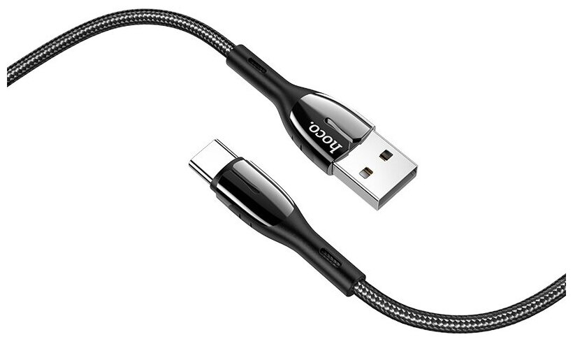 USB Кабель Type-C, HOCO, U89, черный