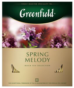 Фото Чай черный Greenfield Spring Melody в пакетиках