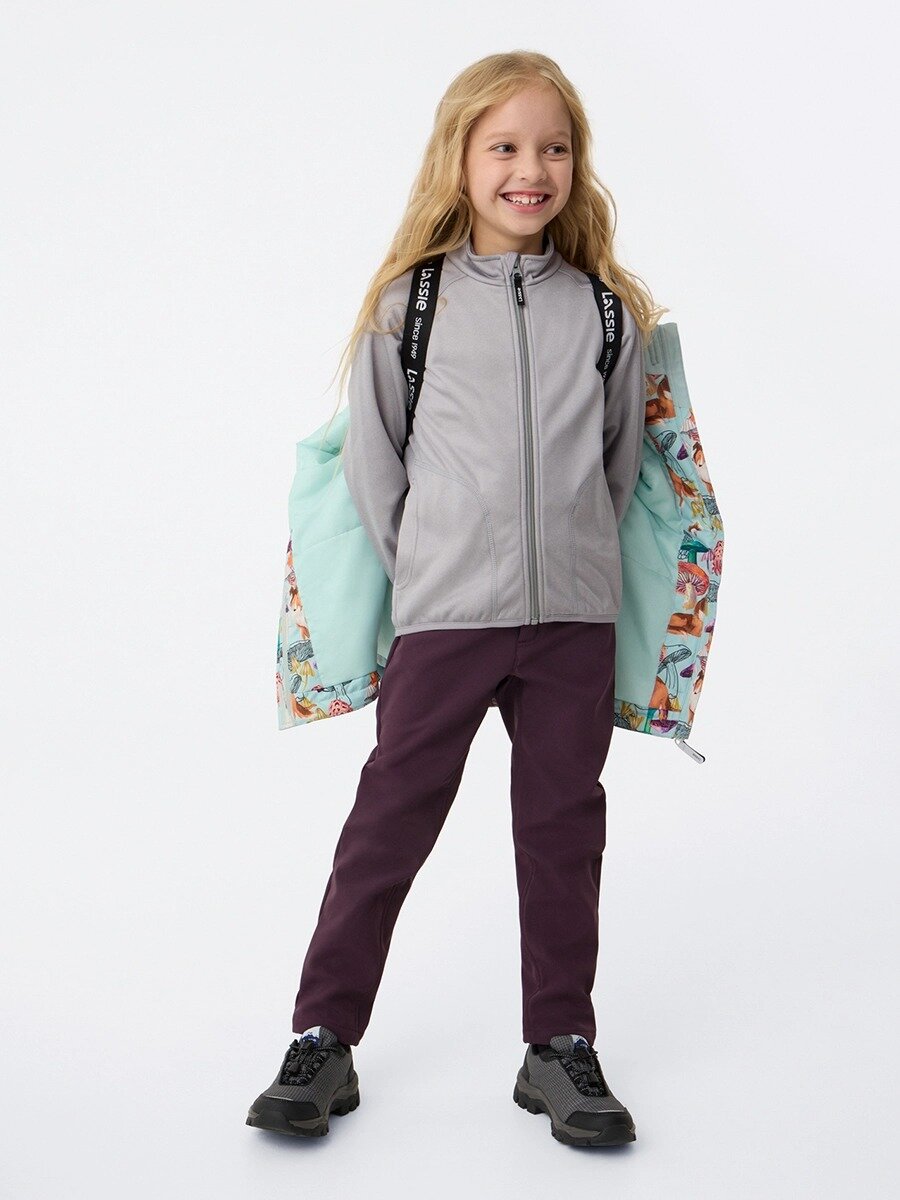 Куртка Lassie Yrjo, размер 110, зеленый, — фото 1