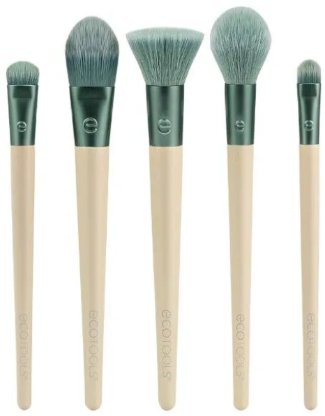 Набор кистей для макияжа EcoTools Elements Super-Natural Face Kit, 5 шт. Новинка