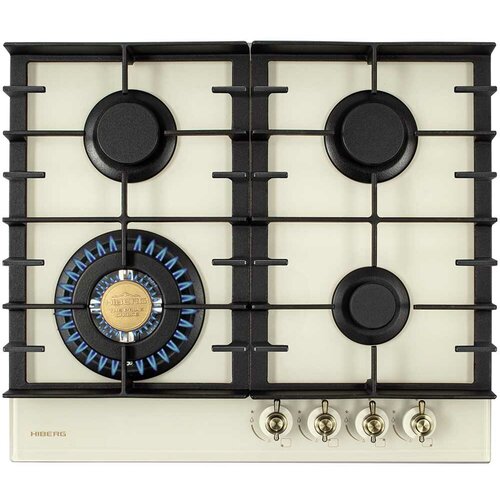 Газовая варочная панель HIBERG VM 6044 RY белый 2449000₽
