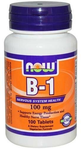 Vitamin B-1 таб., 100 мг, 150 г, 100 шт.