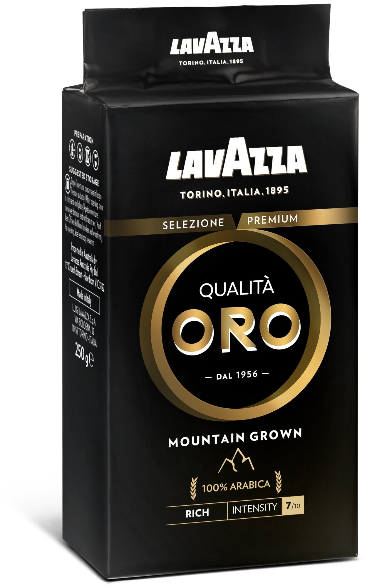 Кофе молотый Lavazza Qualita Oro Mountain Grown 250г - фото №1