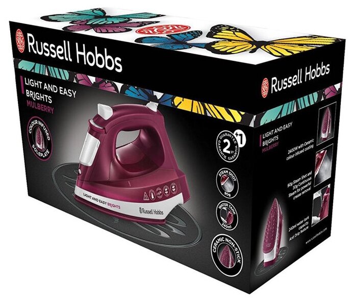 RUSSELL HOBBS LIGHT & EASY BRIGHTS 24820-56 (бордовый) - фото №3