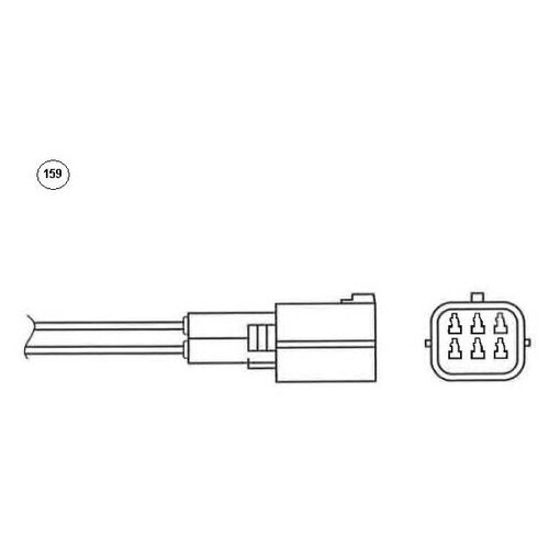 фото Лямбда-зонд ngk 93269 для mazda 6