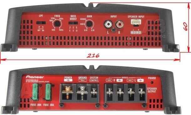 Усилитель автомобильный Pioneer - фото №7