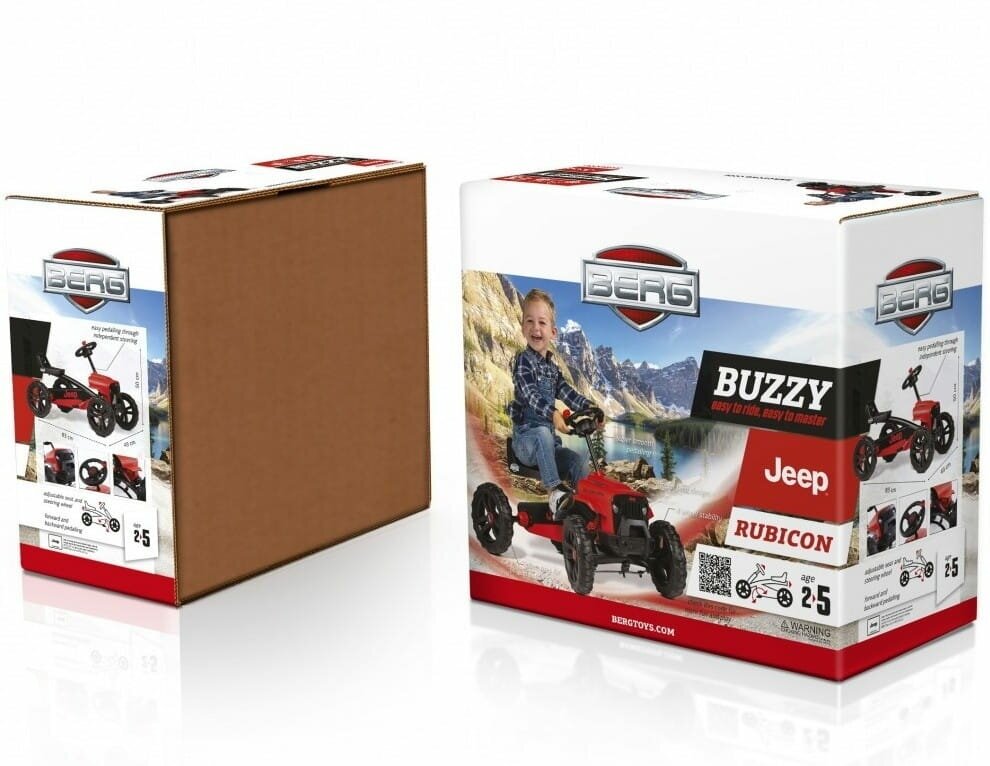 Веломобиль BERG JEEP Buzzy Rubicon Unknown - фото №15