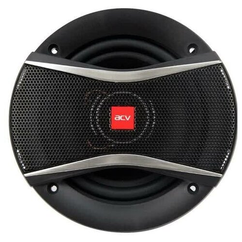 Колонки автомобильные ACV PI-422E 60Вт 89дБ 4Ом 10см 4дюйм ком2кол коаксиальные трехполосные 241600₽