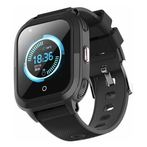 Детские умные часы Smart Baby Watch Wonlex CT11 GPS, WiFi, камера, 4G черные (водонепроницаемые)