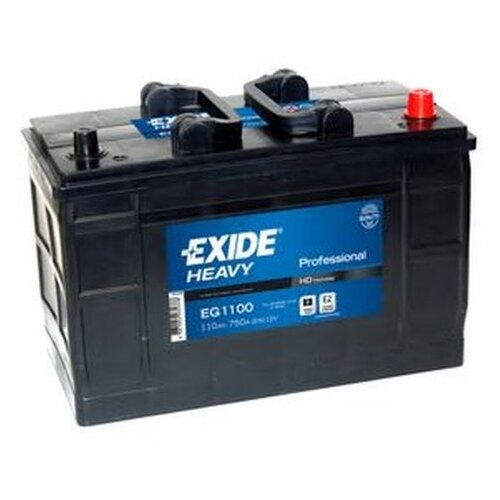 Аккумуляторная батарея Exide EG1100 exide автомобильный аккумулятор exide 74 ач обратная полярность l3