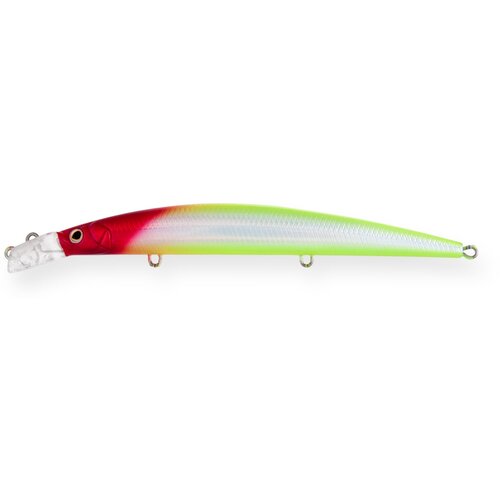 фото Воблер минноу strike pro top water minnow 130, цвет: x10 clown silver, (jl-158f#x10)