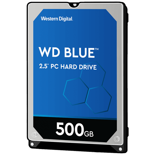 WD Жесткий диск HDD WD SATA3 500Gb 2.5