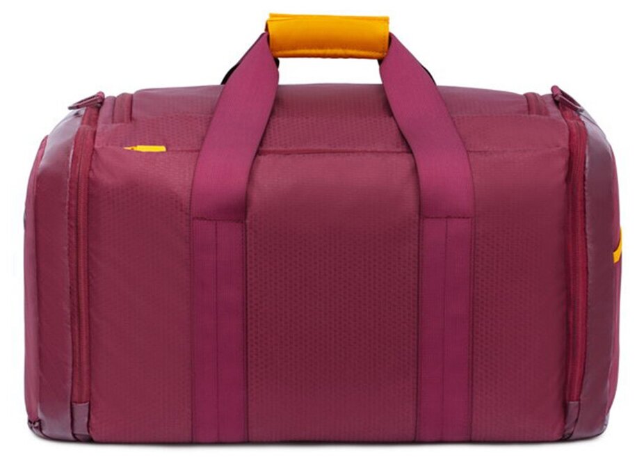 5331 burgundy red дорожная сумка, 35л - фотография № 3