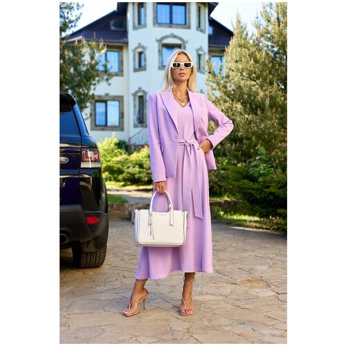 фото Платье а силуэта 1223052 сирень ovvio