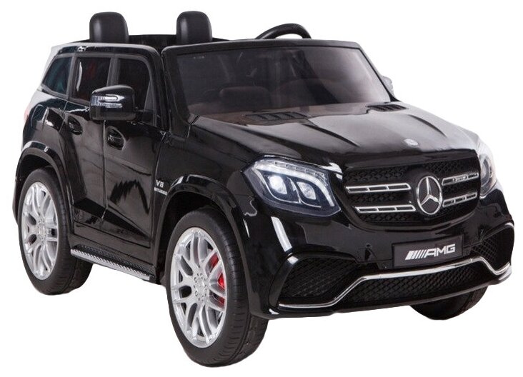 RiverToys Автомобиль Mercedes-Benz GLS63 4WD HL228, черный глянец