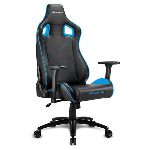 фото Компьютерное кресло sharkoon elbrus 2 black-blue