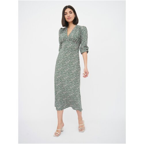 Платье Anya Belikaya, размер 48, зеленый