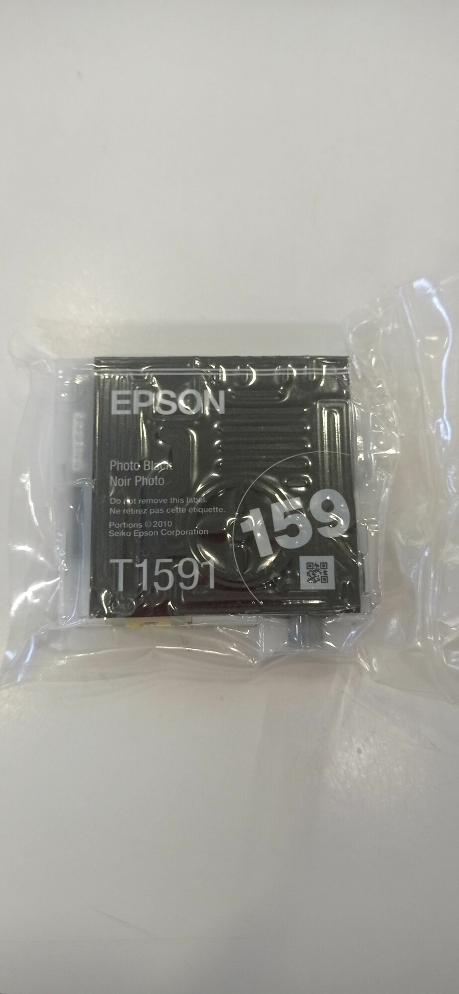 Картридж Epson C13T15914010, черный, блистер