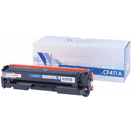 Тонер-картридж NV Print CF411A Cyan для Нewlett-Packard LaserJet Color Pro M377dw/M452nw/M452dn/M477fdn/M477fdw/M477fnw (2300k)