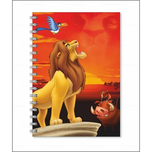 Тетрадь Король Лев - The Lion King № 12 блокнот король лев the lion king 7