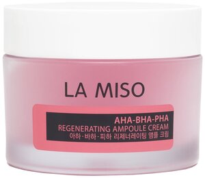 Фото La Miso AHA-BHA-PHA Regenerating Ampoule Cream Ампульный обновляющий крем для лица с кислотами