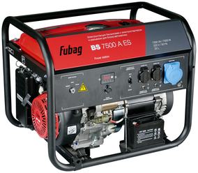 Бензиновый генератор Fubag BS 7500 A ES (838760), (7300 Вт)