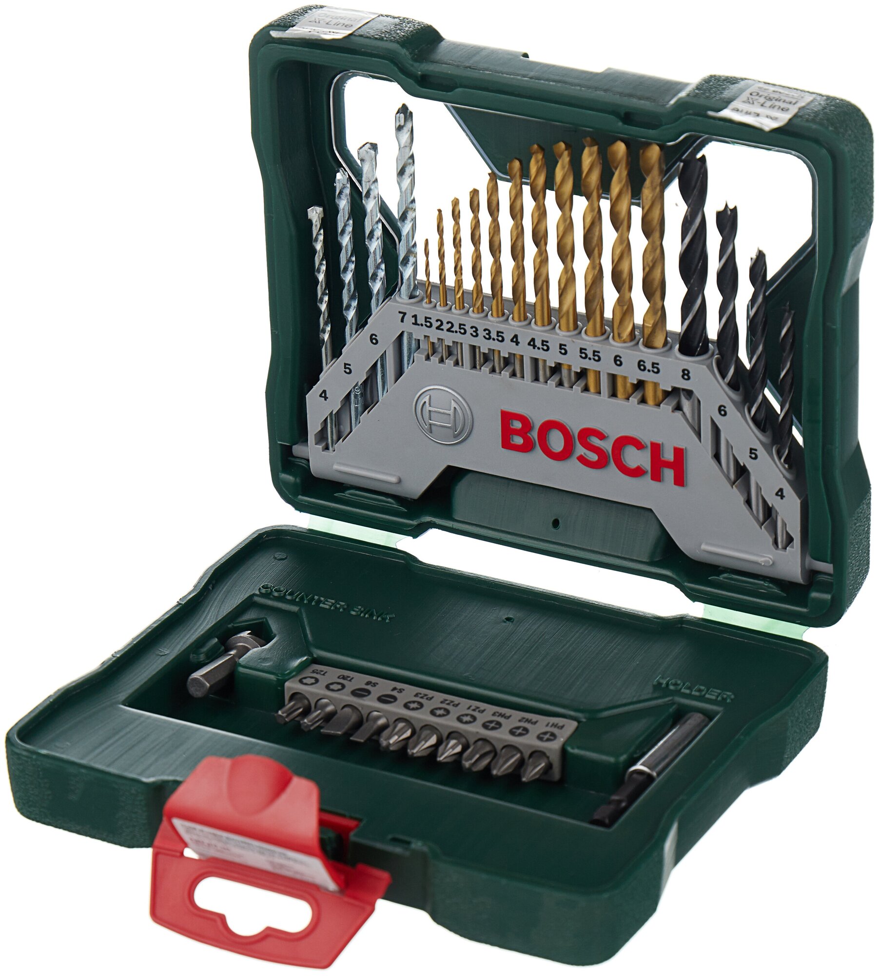 Набор бит и свёрл BOSCH Titanium X-Line 30 (2.607.019.324) 30 предм.