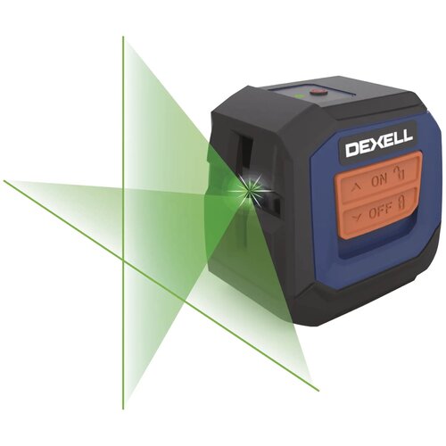 Уровень лазерный Dexell NLC14 зеленый луч, 20 м
