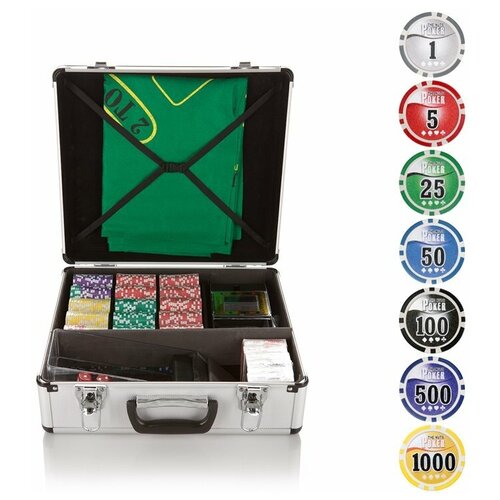 Набор для покера и блэк-джека Holland Casino шафл машинка для перемешивания карт