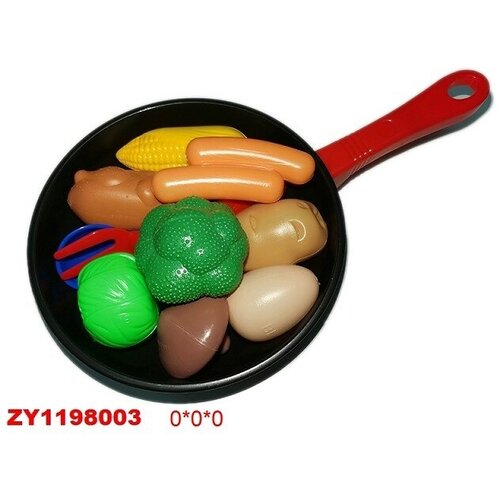 Набор продуктов Shantou 11 предметов, на сковороде, в сетке (BL5698)
