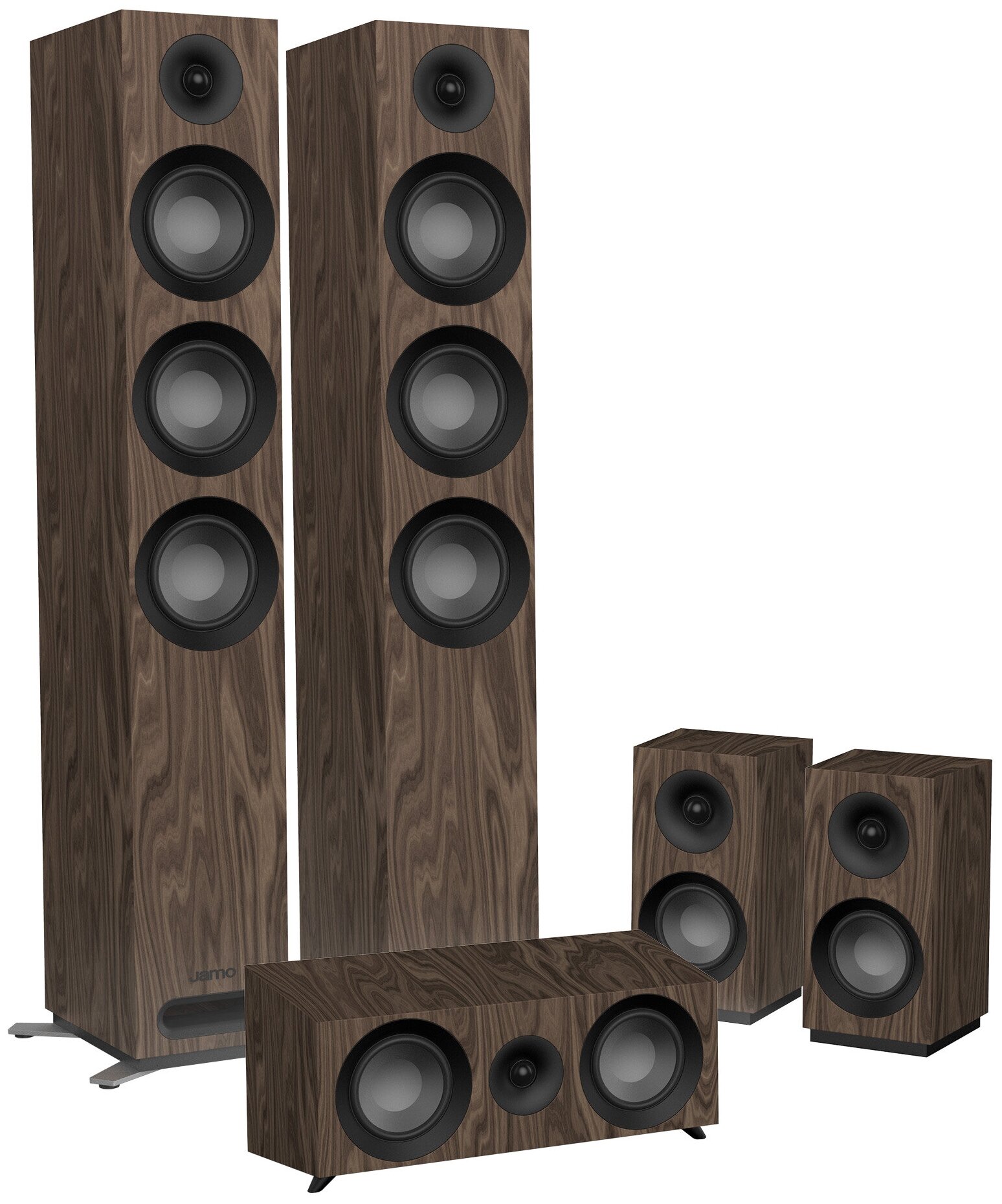    Jamo S 809 HCS Walnut