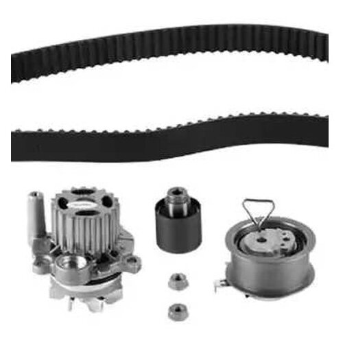 фото Комплект (ремень + ролик + водяной насос) metelli 30-1355-2