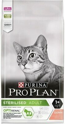 Корм Purina (Пурина) PRO PLAN для взрослых стерилизованных кошек и кастрированных котов, с высоким содержанием лосося, 400г - фотография № 7